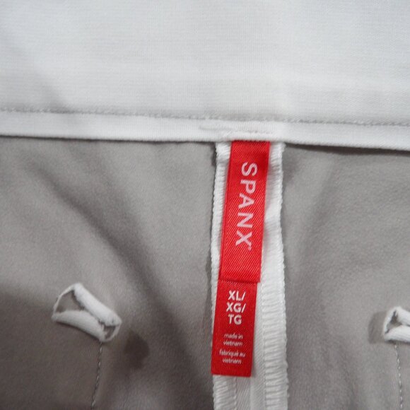 SPANX White Ankle Cropped Pants - Picture 9 of 10